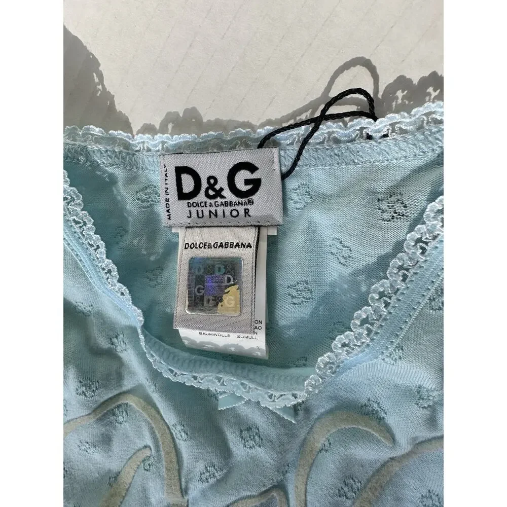 Dolce& Gabbana set of girl’s briefs size 5 and top size 4